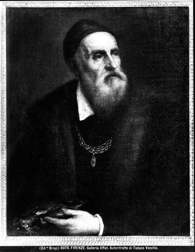 Self Portrait by Tiziano Vecelli
